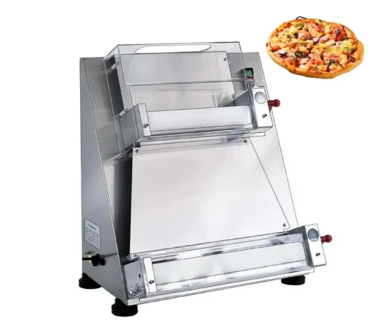 

40 Automatic Commercial Pizza Press Machine Food Processing Machinery for Rolling Pizza Base Cake Embryo Slag Cake Forming Motor