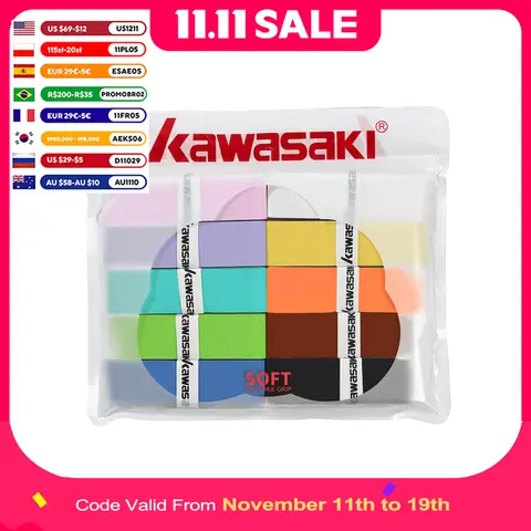 5/10/60 조각 오버 그립 Padel 오리지널 가와사키 스티커 미끄럼 방지 오버 그립 테니스 충격 흡수 패들 그립 액세서리