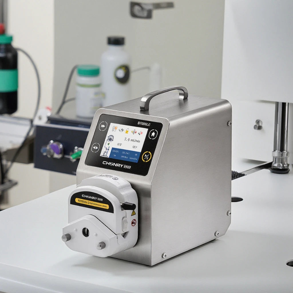 BT100LC مختبر PH تحكم الجرعات مضخة نقل مضخة تمعجية محرك متدرج متعدد القنوات نقل السائل #6