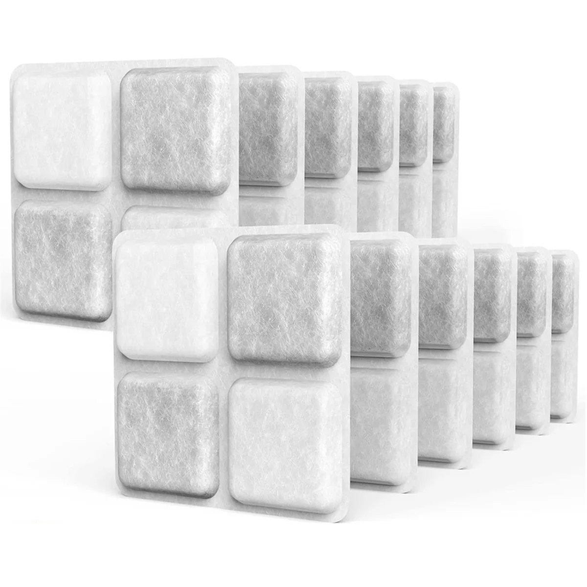 ABQR 12PCS Pet Food Desiccant Bag for Automatic Cat Dog Feeders Keep Pet Food Dry and Fresh