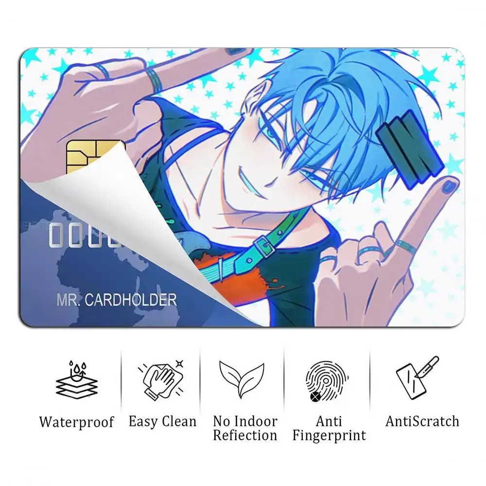 ALNST Official Art A-Alien Stage  Card Stickers for Bank Access Protective Waterproof Film Cover Sticker Gift