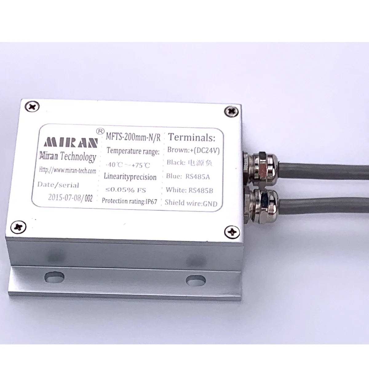 2026 MIRAN MFTS Split-type Magnetostrictive Displacement Sensor