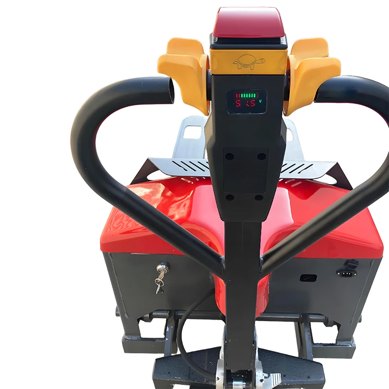 Półautomatyczny hydrauliczny wózek widłowy JackTrucks, wózek widłowy do palet, wózek elektryczny litowo-jonowy 1 tona, mobilny M