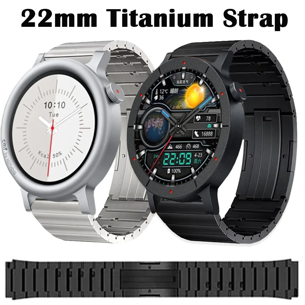 22mm Titan-Armband für CMF Watch 3 Pro 2 1 Schnellwechsel-Armband Amazfit Active Max Balance 2 Bip 6 Band Zubehör