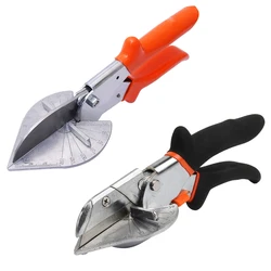 Multi Ângulo Bevel Scissors, ângulo de cisalhamento, Mitre Siding Wire, Duct Cutter, Lâminas de substituição e Spanner, 45-135 Graus