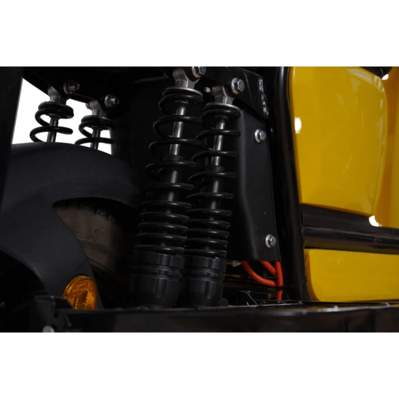 Классический электромобиль 1000 Вт 60 В, скутер, диапазон 70 км, быстрая мощная литиевая батарея, складной туристический мотоцикл с двойной подвеской