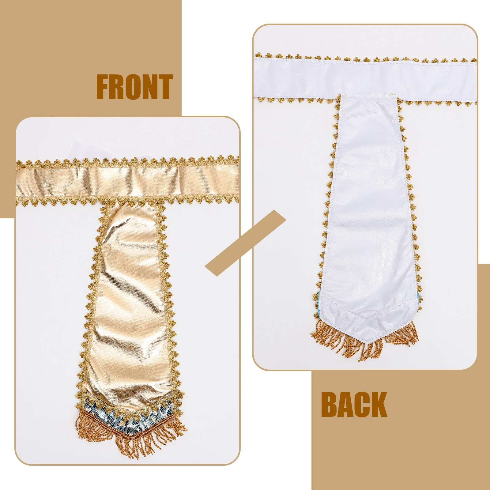 Cintura da 1 pezzo regolabile riutilizzabile accessorio cosplay di Halloween cintura Wasit per forniture per feste da uomo