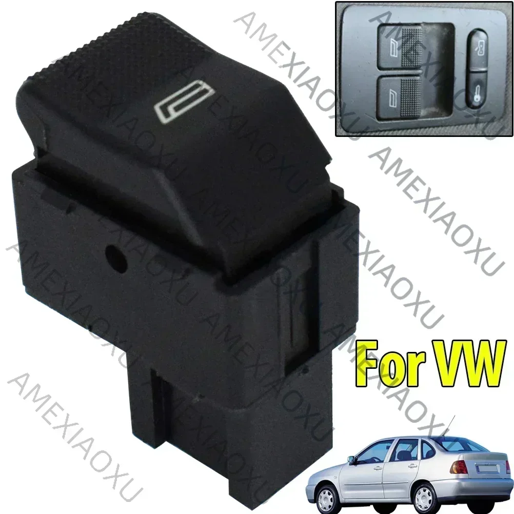 1X Power Window Electric Switch Power Control Button Knob For VW Polo Hatchback 1999 2000 2001 OE# 6X0959855B Car Accessories