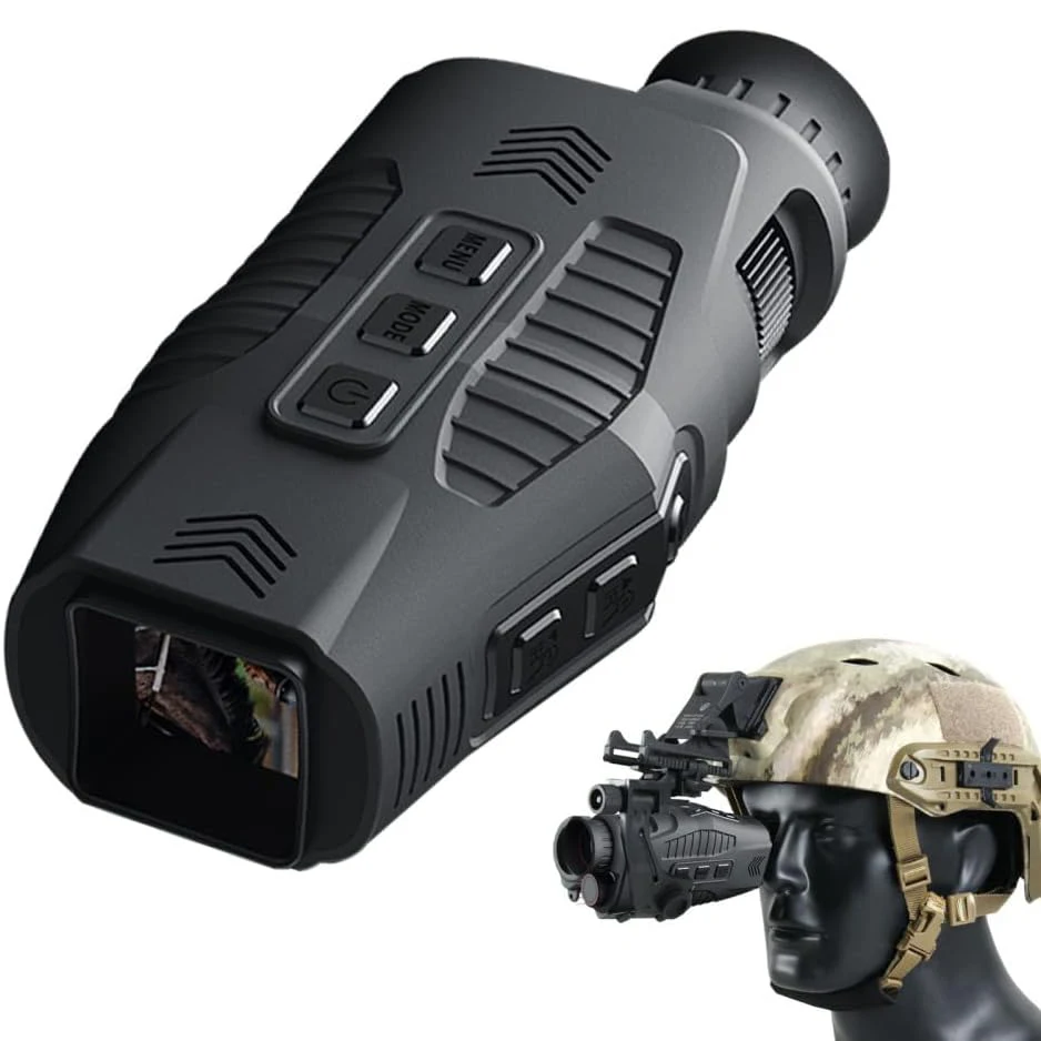 

1080P Digital Night Vision Monocular Infrared Imaging Photo & Video Capable Ideal for Hunting Camping Monitoring