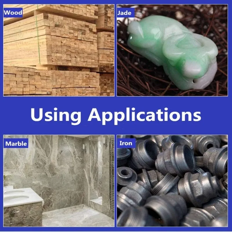 Rocaris 40 Pack 1 inch Abrasive Wheel Buffing Polishing Wheel Set for Rotary Tool 25mm