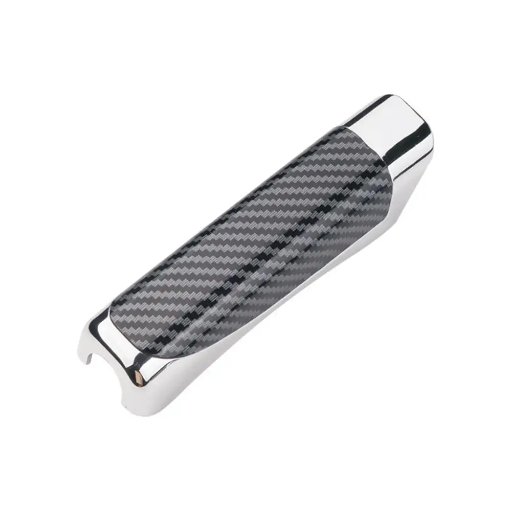 Universal Carbon Fiber Car Hand Brake Cover Stylish Anti-slip Handbrake Protector Hand Cover Brake Sleeve Protective Car Ca L8O8 image 6