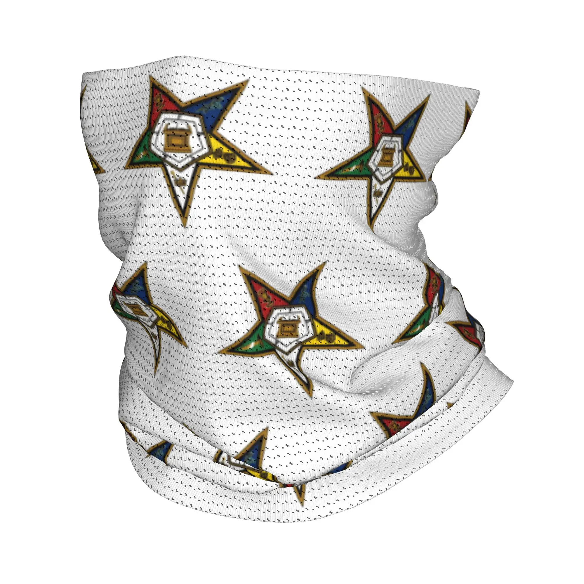 Custom Oes Order of the Eastern Stars Bandana Neck Gaiter for Hiking Hunting Men Women Wrap Scarf  Headband Warmer