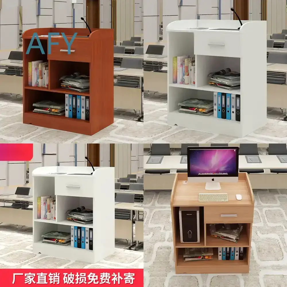 Speech Desk for School Teacher Podium for Classroom Podium Table for Meeting Room Lectern for Education Presentation Stand
