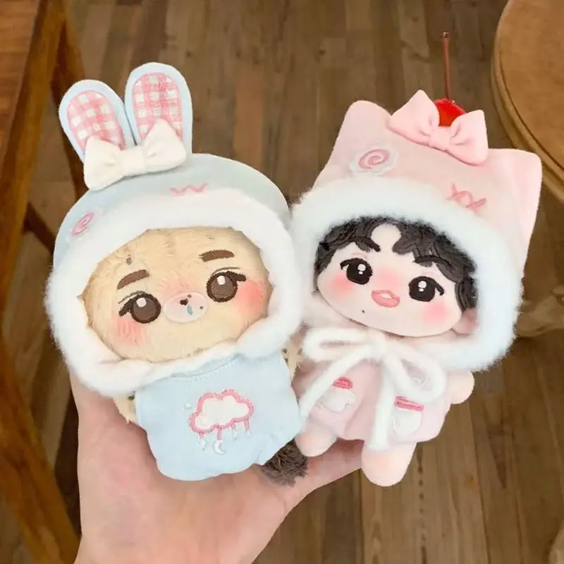 

10cm Cotton Doll Baby Clothes Set cake baby Cute Cartoon Design Newborn Doll Outfit Toy Accessories for Dolls & Collectibles