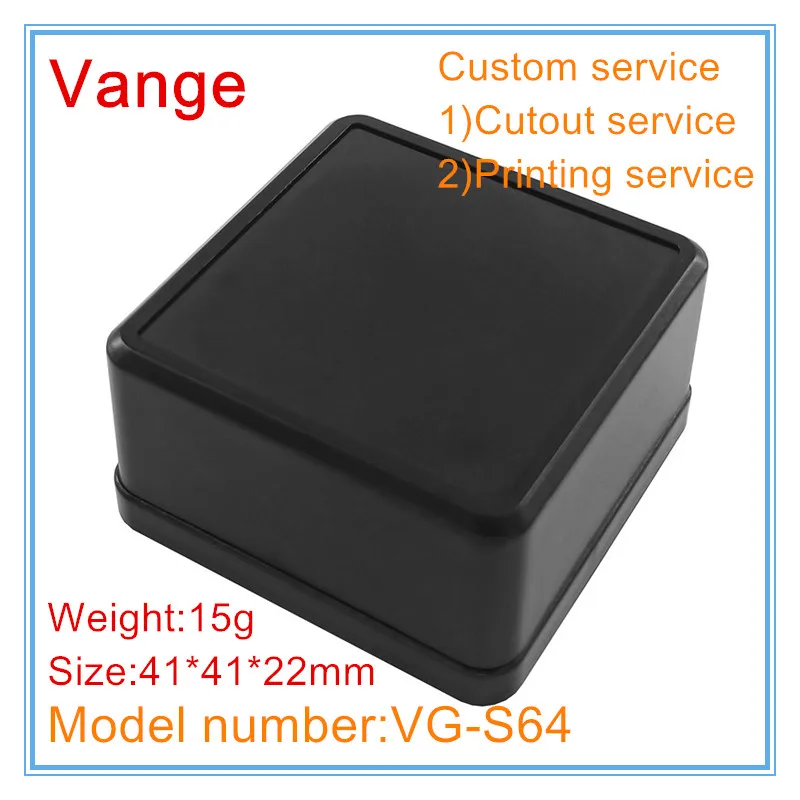 Vange electrical junction box 41*41*22mm ABS plastic project box PCB case