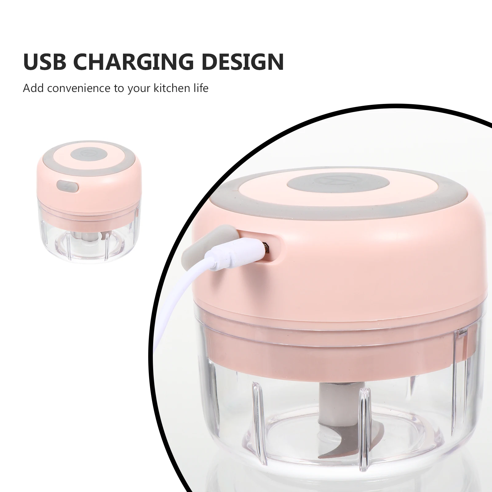 

Portable Garlic Chopper Machine Vegetable Grinder Mincer Stainless Steel Slicer Kitchen Tool Multi Functional Crusher Food