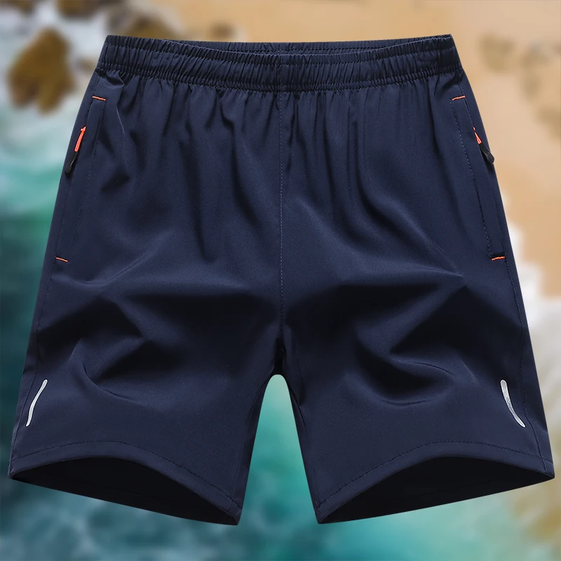 Pantalones cortos deportivos para hombre, ropa cómoda de cintura elástica, transpirables, novedad de verano