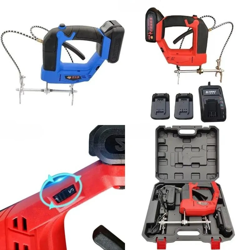 Rechargeable Honeycomb Frame Vibrator Beekeeping Tool with 2 Batteries for Efficient Honey Removal