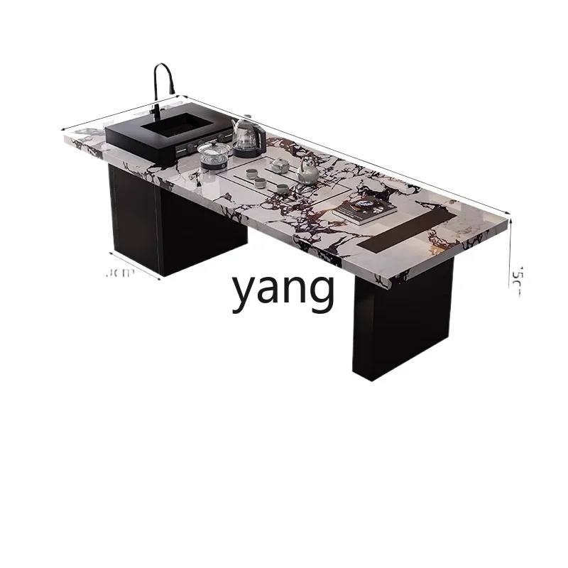 

CX household large-sized villa multi-functional storage tea table