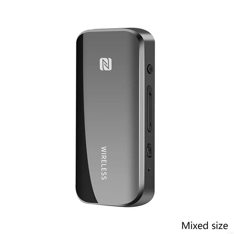 G8DB BT5.0 LAVALIER TWO-IN-ONE-ONE BLUETOOTH互換レシーバーNFCワイヤレストランスミッターレシーバーカーオーディオアダプター3.5 AUX