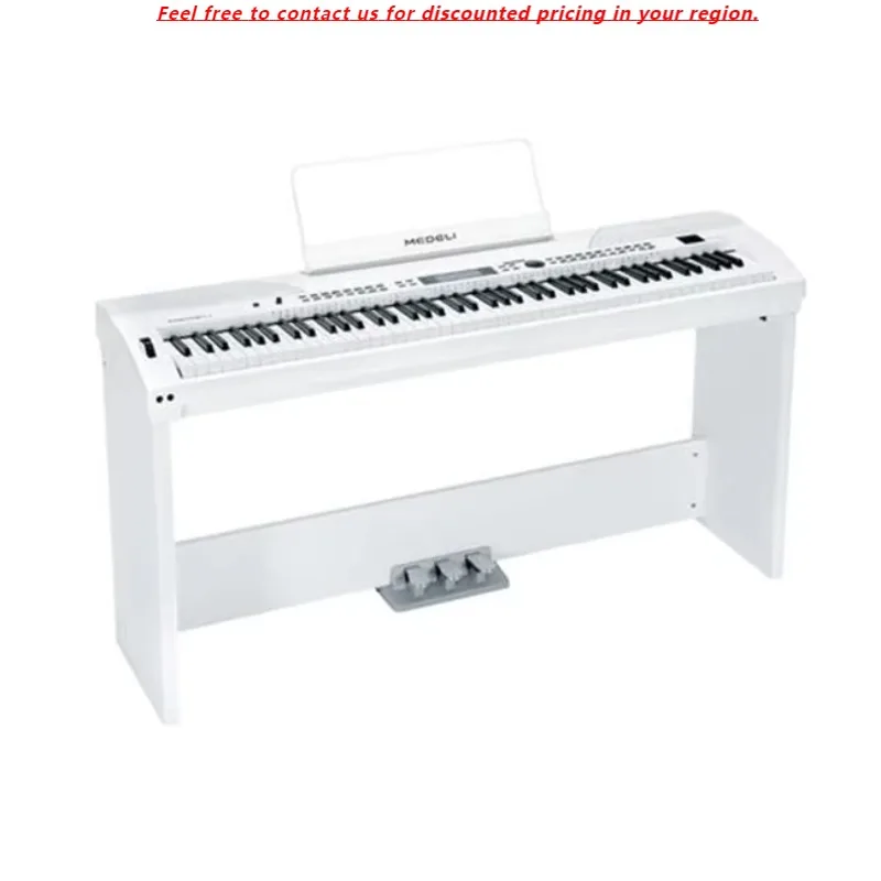 

Wholesale 88-Key Balance Weight Qwerty Keyboard Electric Digital Piano MEDELI SP-4200 Keyboard Instrument 88 Keys For Beginner