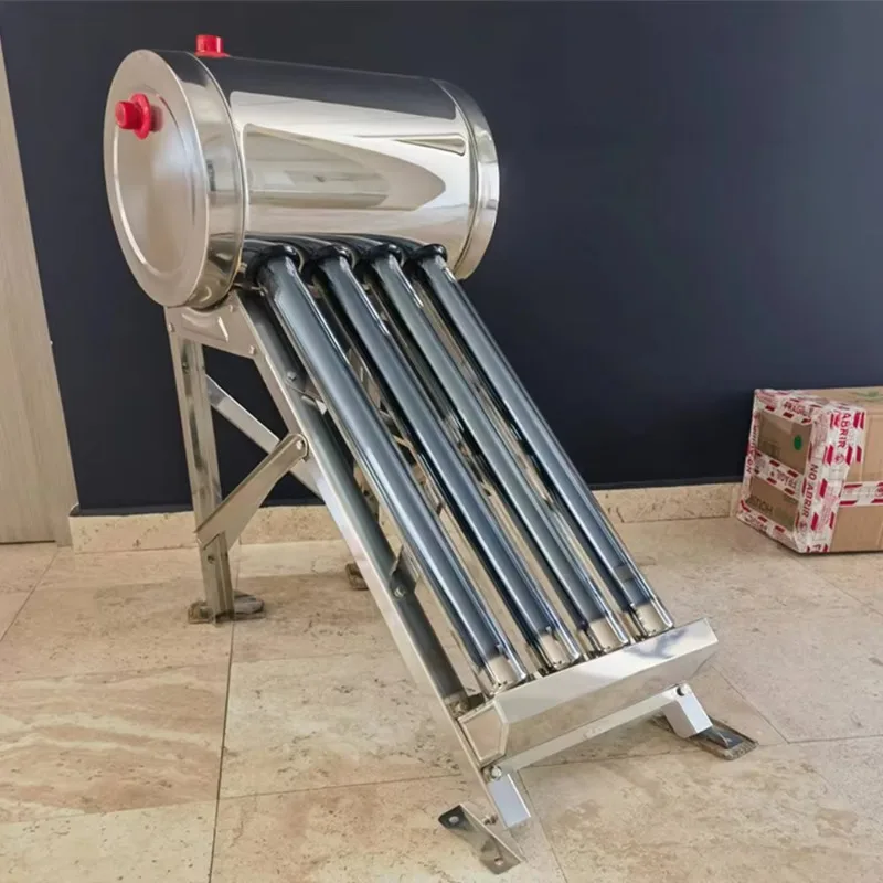 Portable small demonstration sample mini solar water heater for showroom camping