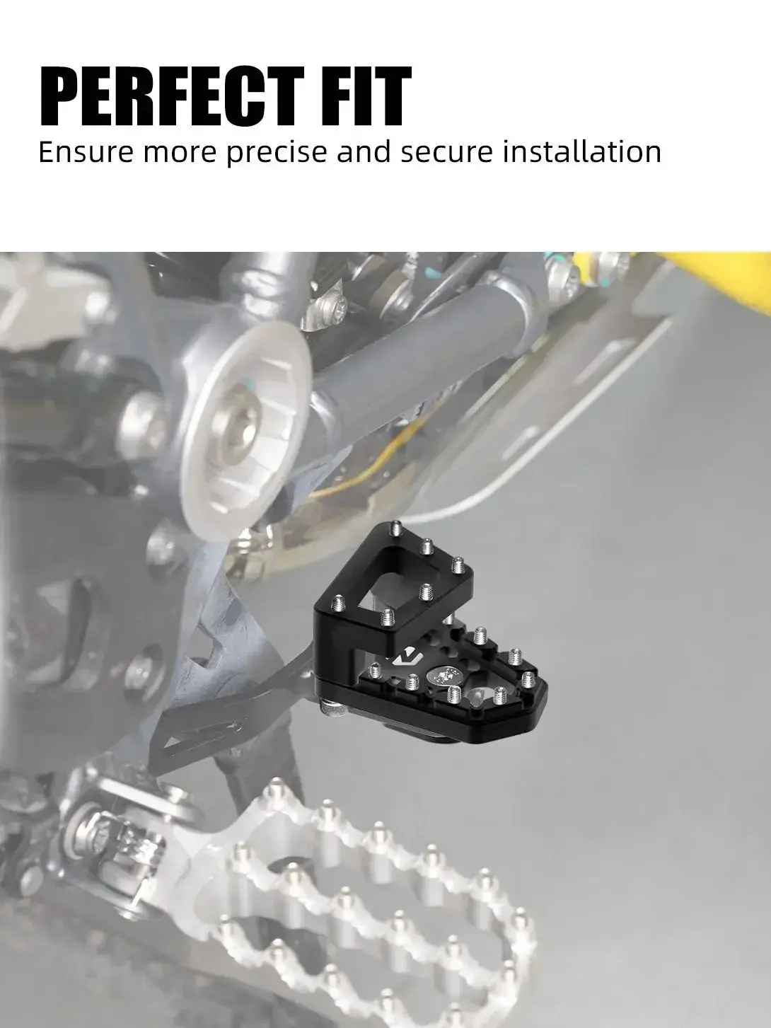 Extension de pédale de levier de frein arrière DualControl, pour moto BMW R1250GS R 1250 GS 2018-2023 2019 2020 2021 2022