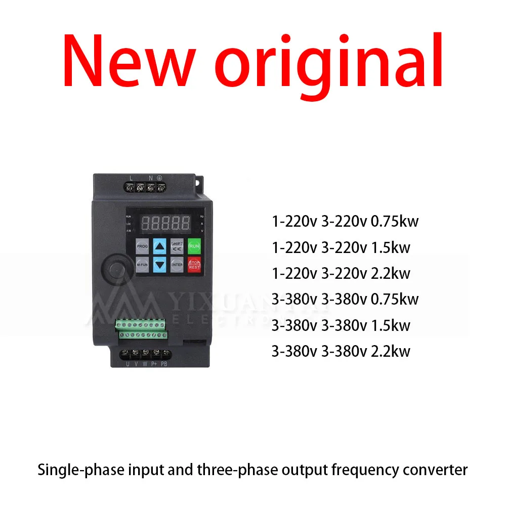 1Pcs/Lot New original 1-220v 3-220v 0.75kw 1-220v 3-220v 1.5kw 1-220v 3-220v 2.2kw 3-380v 3-380v 0.75kw 3-380v 3-380v 1.5kw 3-38