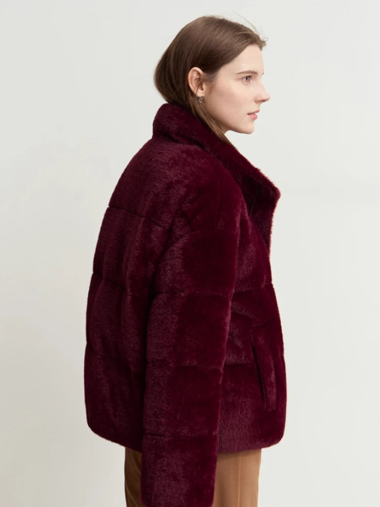 AMII Minimalist Down Jacket for Women 2025 Winter New Warm Lower Pile Duck Down Loose Thick Female Commuter Overcoat 12444008