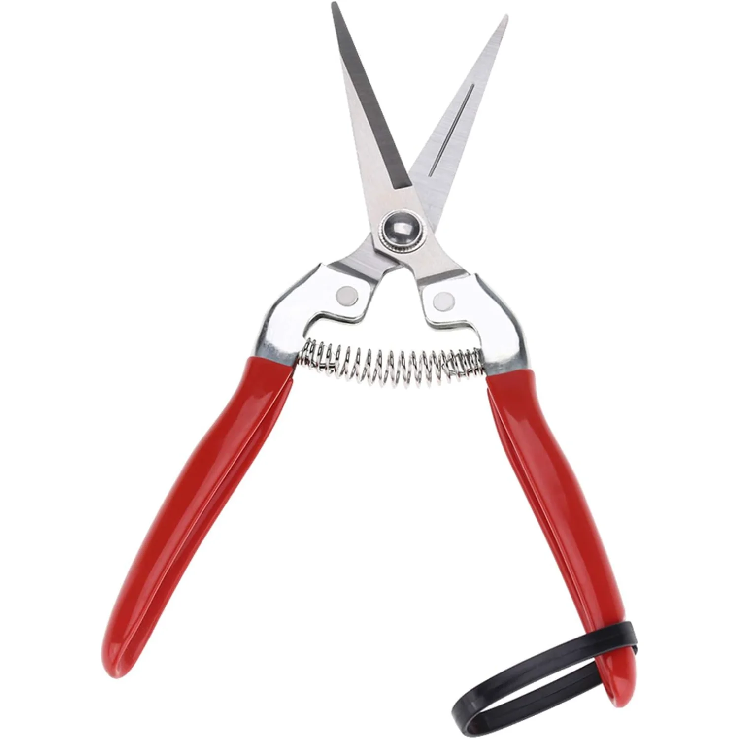 Pruner สแตนเลส,Classic Manual Hand Pruner ทนทานผลไม้ Professional กรรไกรตัดแต่งกิ่งทําสวนพร้อมที่จับกันลื่น