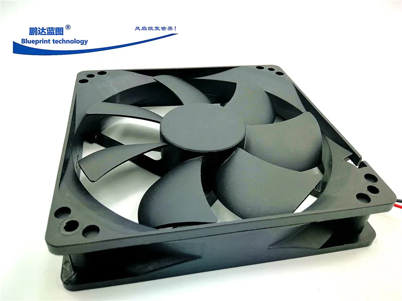 Ventilador De Refrigeração Da Caixa Do Computador, Rolamento De Esferas Duplo, 12v0.21a, 12025, 12cm, 120x120x25mm