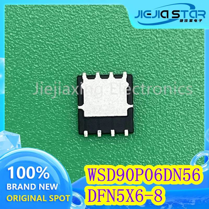 2 piezas WSD90P06DN56 90P06DN56 100% nuevo original en stock DFN5X6-8 chip IC electrónica