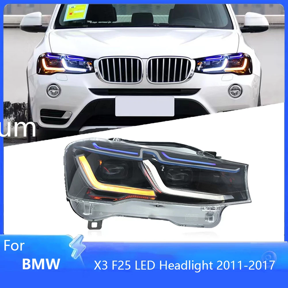 

Car LED Headlamp For BMW X3 F25 LED Headlights 2011-2017 X4 F26 Headlight Assembly Front DRL Signal Light Automotive Accessories