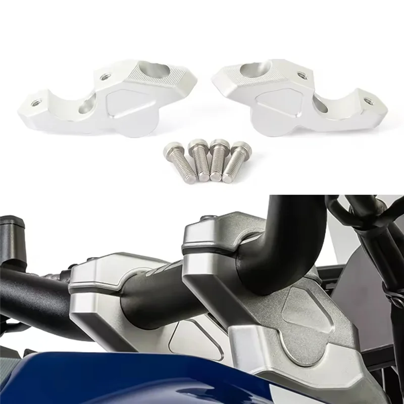 Kit de abrazadera de mango de montaje de barra elevadora de manillar de motocicleta para BMW R 1300 GS R1300gs R1300GSA R1300GS Adventure 2023-2025-AD39