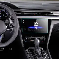 9.2 Inch Car Screen Protector for Volkswagen VW Arteon 2021 car infotainment GPS Navigation Tempered Glass Protective Film