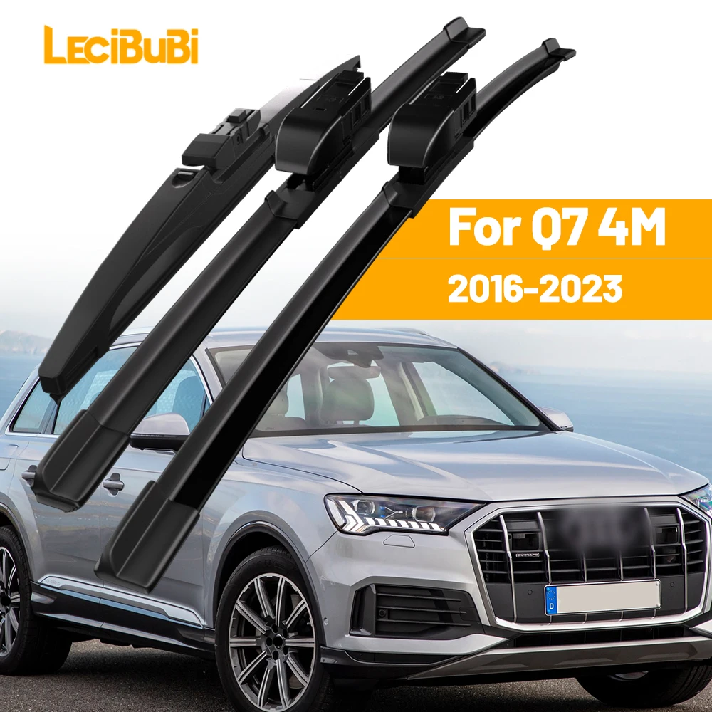 Für Audi Q7 4M 2016-2023 1set Vorne und Hinten Scheibenwischerblätter Scheibenwischer 2017 2018 2019 2020 2021 2022 Zubehör