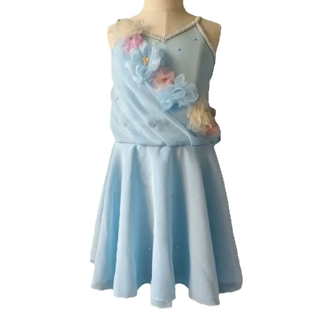 

Ballet Tutu Dress For Kids Girls Competition Artistic Skating Dress Ballroom Dance Clothes Classical Dance Modern Dance Costume