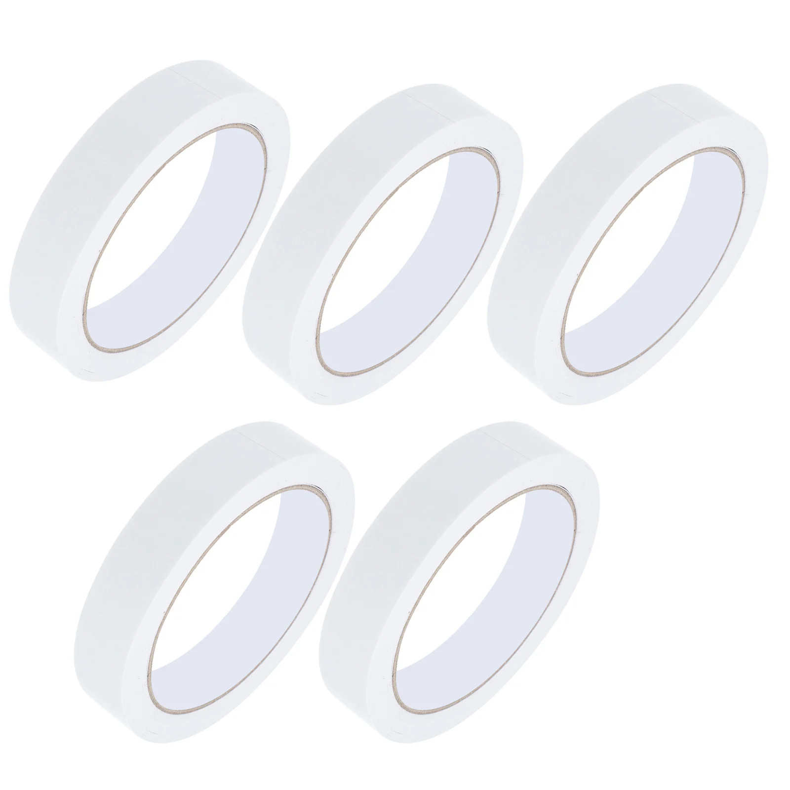 

5Pcs Colorful Kraft Paper Tape for Walls Frames Books Keyboards Crafts Wrap Pens Pencils Tearable Packaging Tape