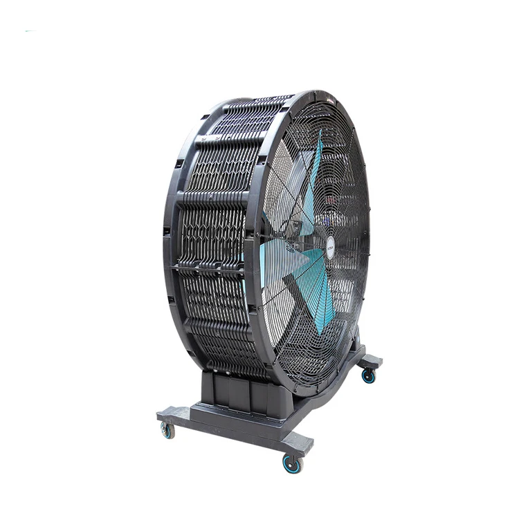 

Fans Large Industrial Ceiling Fan 220/380V 2m HVLS Floor Standing Fans For Cow Sheep Workshop Warehouse
