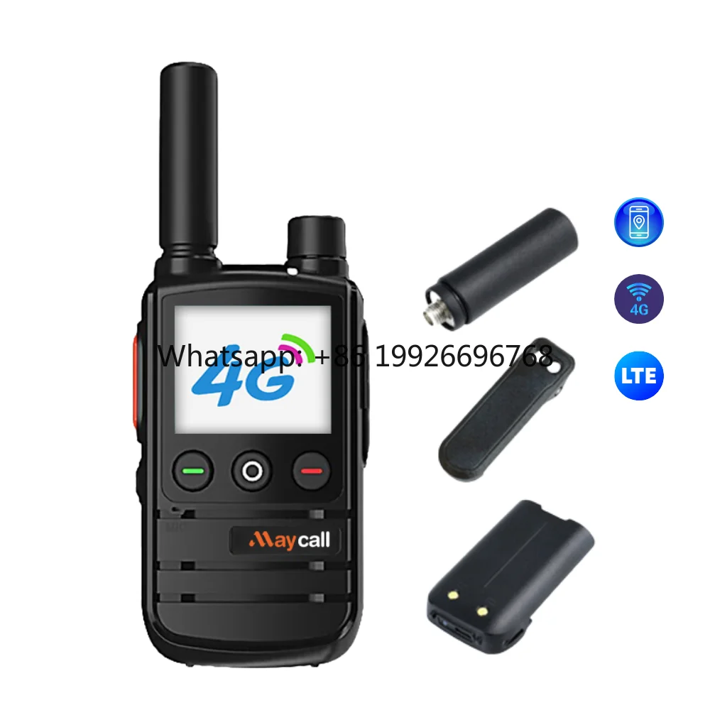 MC-36 4G POC LTE-FDD Walkie Talkie with Clear Loud Sound 4000-4500mAh Battery IP65 Water Resistant for Outdoor Use