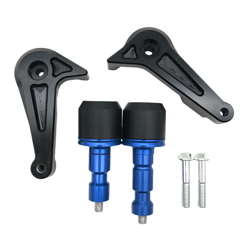 

Motorcycle Aluminium Alloy Falling Protection Frame Slider Crash Pad Protector For YZF-R6 2017-2022 Parts Blue-ABQA