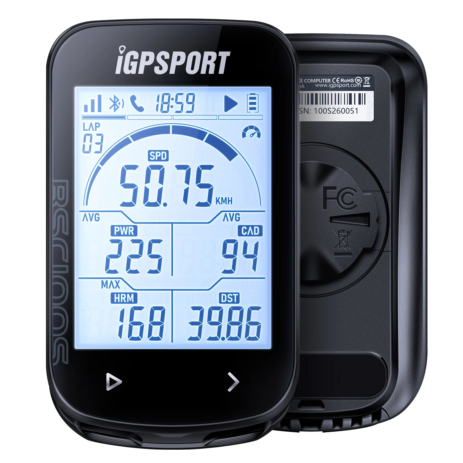 IGPSPORT BSC100S 200 BSC300 Bluetooth5.0 ANT+ Sport Cycle Computer Workable With Speed Cadence Heart Rate