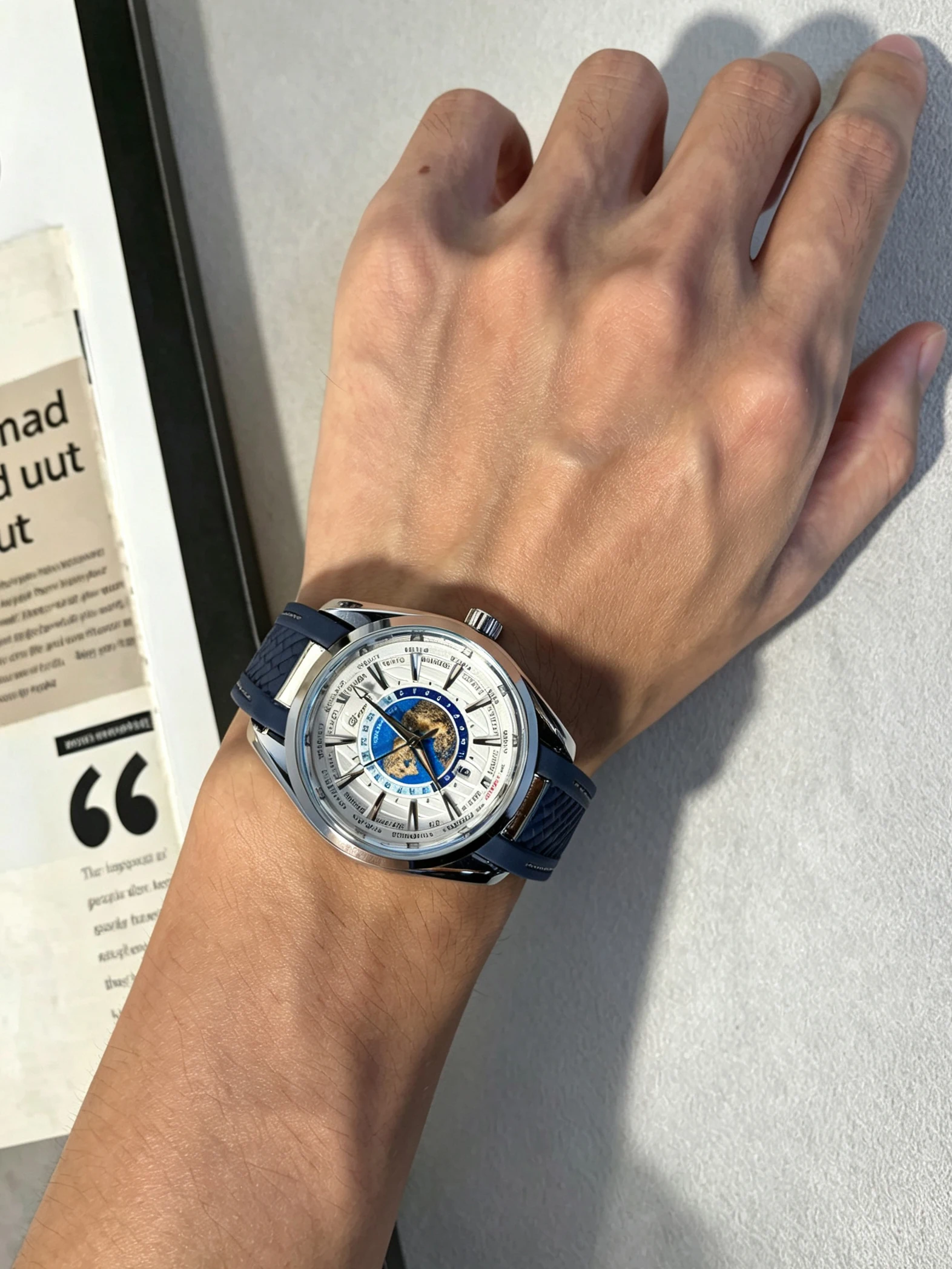 New Men's Luxury World Map Dia - огляд і ціна Luxury Watch Hublot