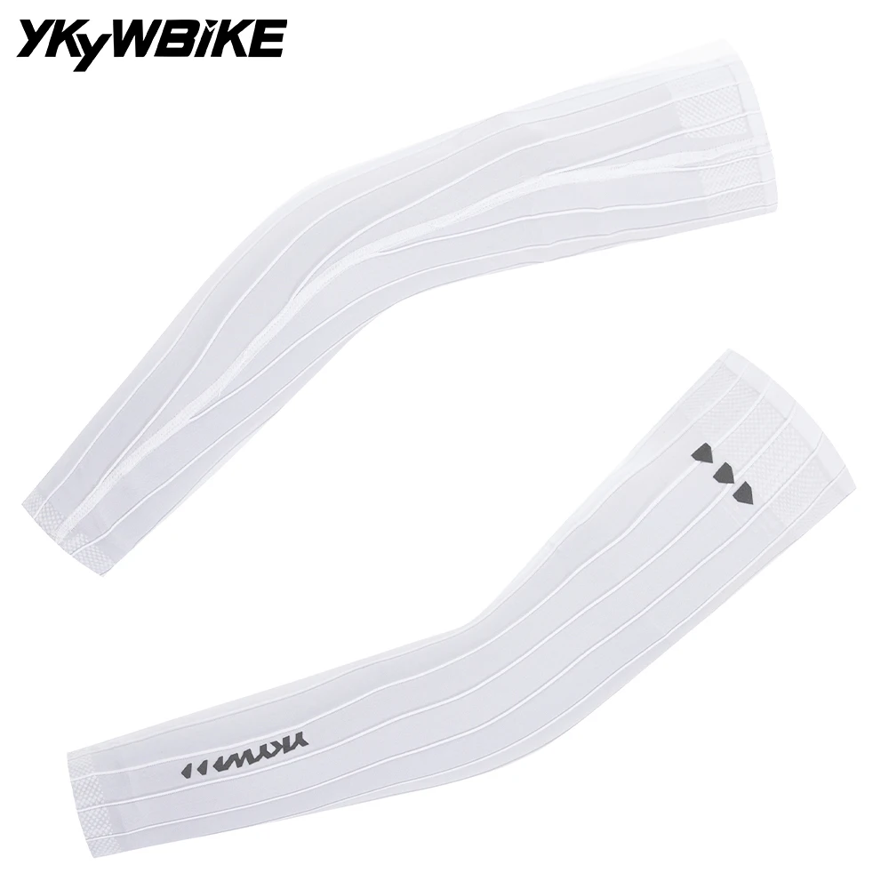 YKYWBIKE AeroFlex 3D Radsport-Armstulpen Unisex Aerodynamische Rennrad-Armbezüge Hochelastische Outdoor MTB Fahrrad-Armstulpen