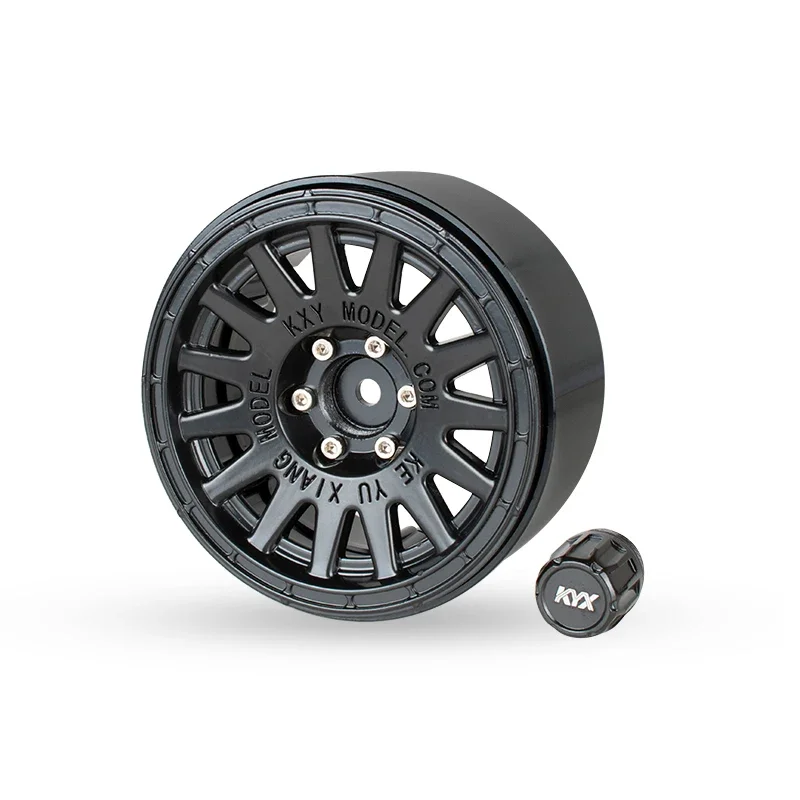 KYX Racing Universal Aluminum 2.2" Wheel Rims for 1/10 RC Crawler Car Axial SCX10 II III PRO Wraith Capra Traxxas TRX4 TRX6 D90