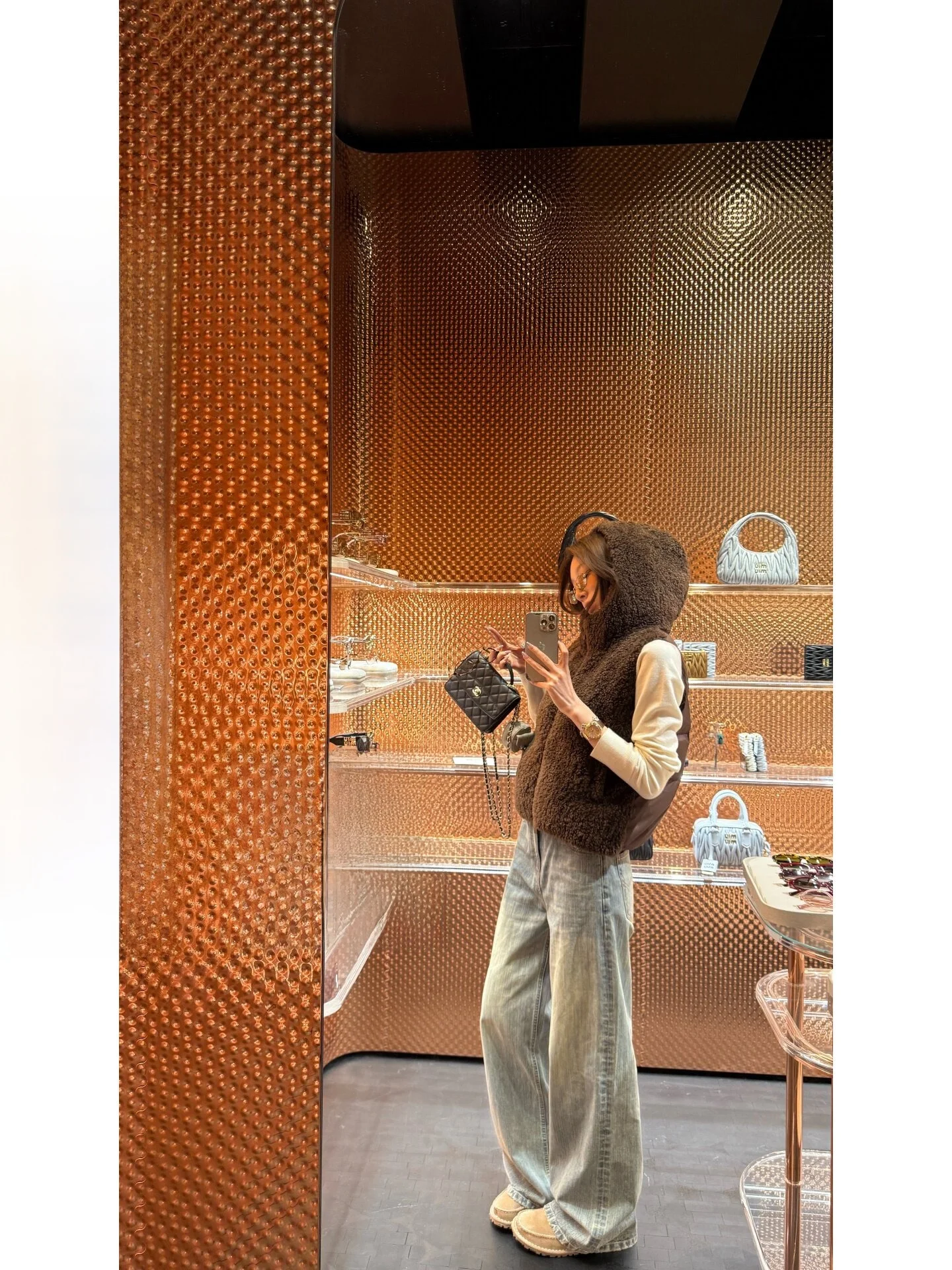 

Джинсы Yangzifan из бамбукового волокна, широкие, повседневные, модные, с эффектом потертости, винтажные, из высококачественной ткани, для женщин, зимний комплект