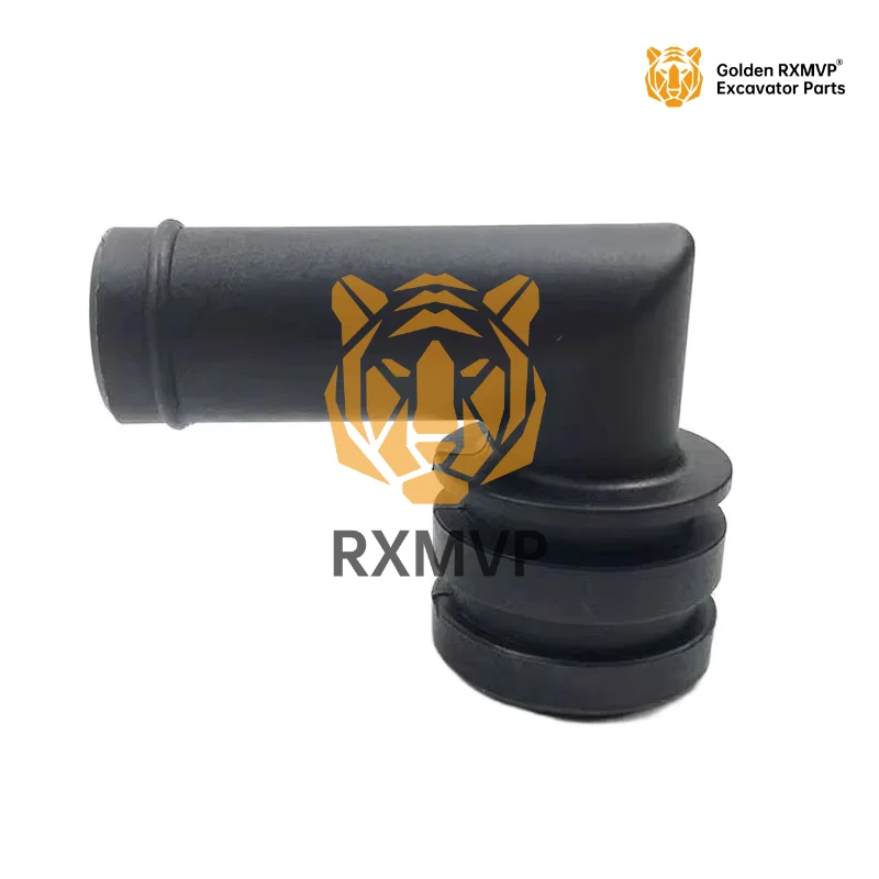 For Komatsu Excavator Accessories 200/240/360-8 6d107 Engine Exhaust Pipe Joint Exhaust Pipe Elbow Excavator Parts