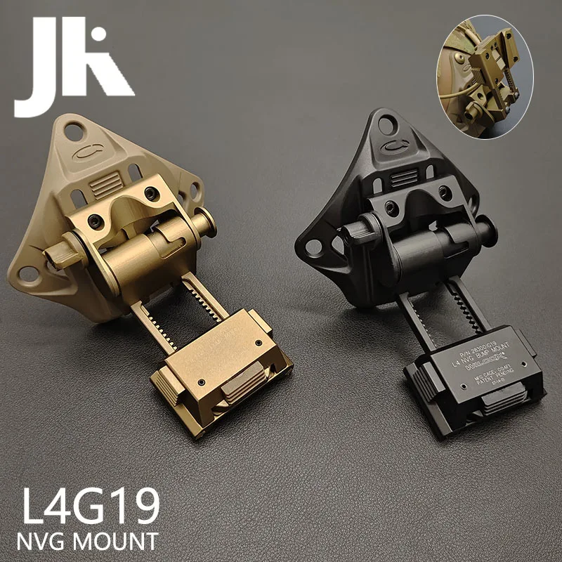 Tactical L4G19 NVG mount MAY Helmet Aluminum Bracket Hunting Weapon Carrying Night Vision L4G19 Helmet mounts Accessories