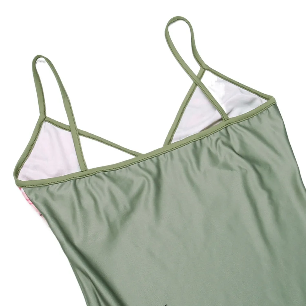 Vestidos de ajuste fino sem mangas impressão suspender vestido sem costas cruz floral vestidos longos halter vneck maxi vestido clube