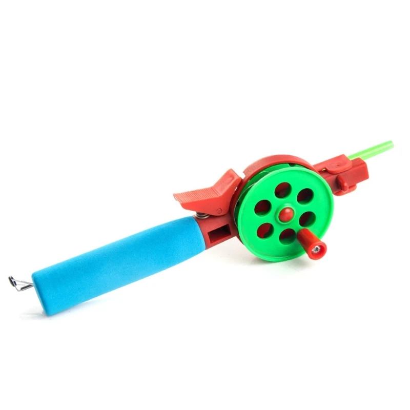 Fishing Rod Kids Fishing Toy Ice Fishing Rod Ice Rod Fishing Rod with Fishing Reel Short Fishing Rod Outdoor Child Toy